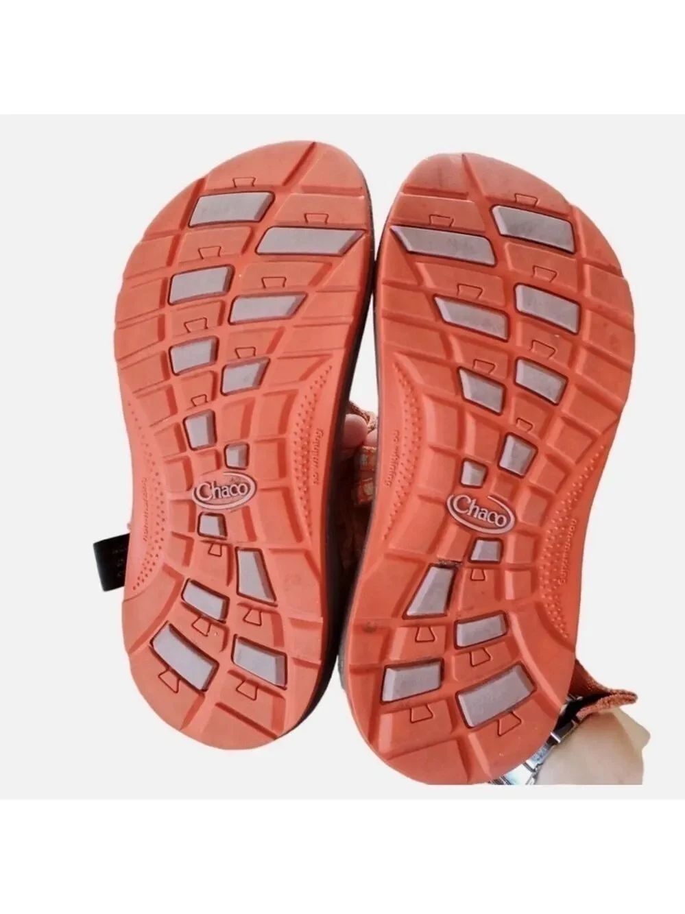 Chaco ZX/1 EcoTread Kids 2 Water/Hiking Sandal in Geo Orange